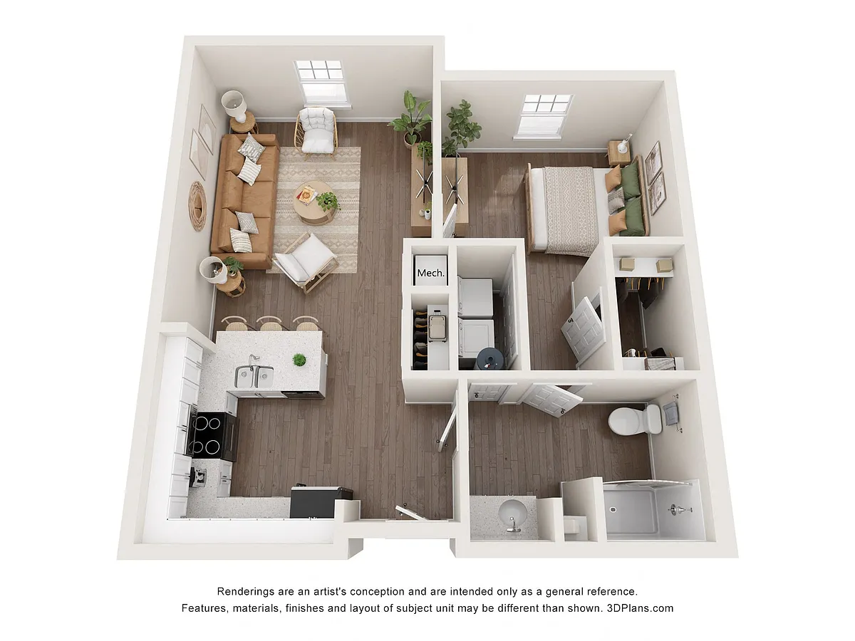 Floor plan The Chestnut