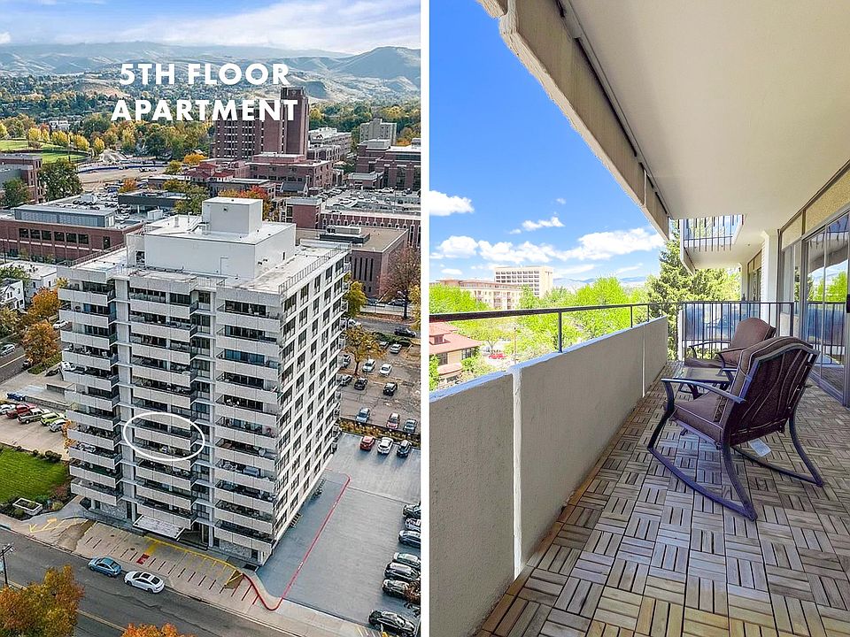 5th Floor Apartment - a short walk or bike ride to coffee shops, grocery shopping, and all that downtown Boise has to offer!