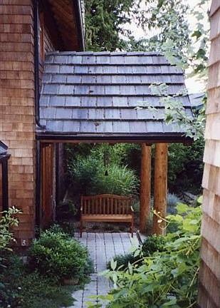 Entry to main house