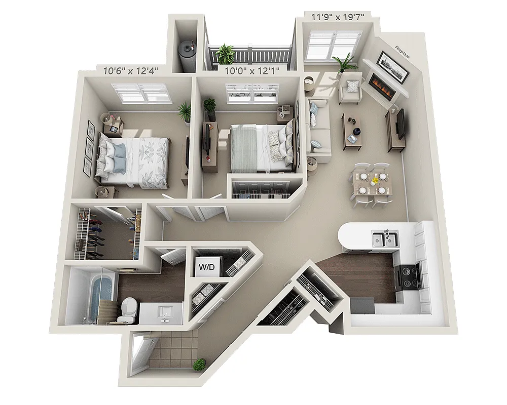 Floor plan Cedar 2