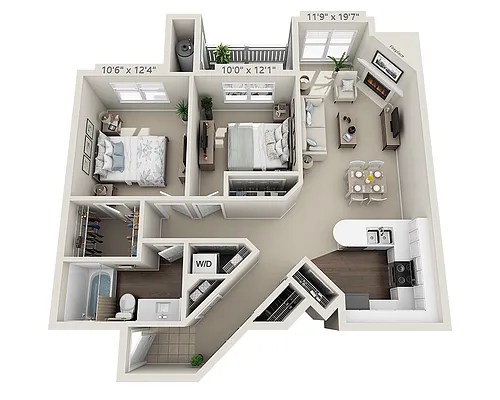 Floor plan Cedar 2