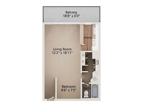Floor plan Wedge