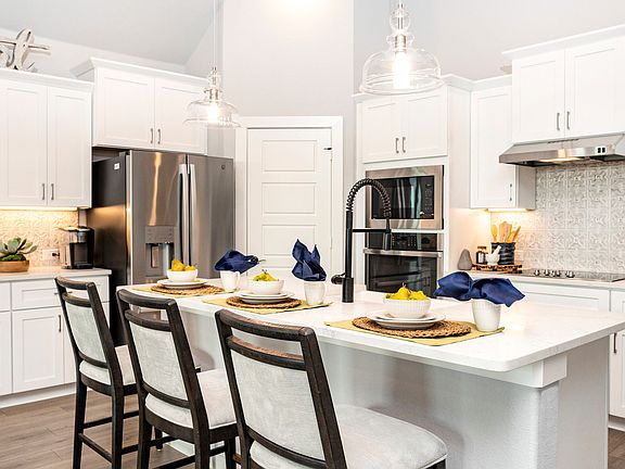 Kitchen with spacious island