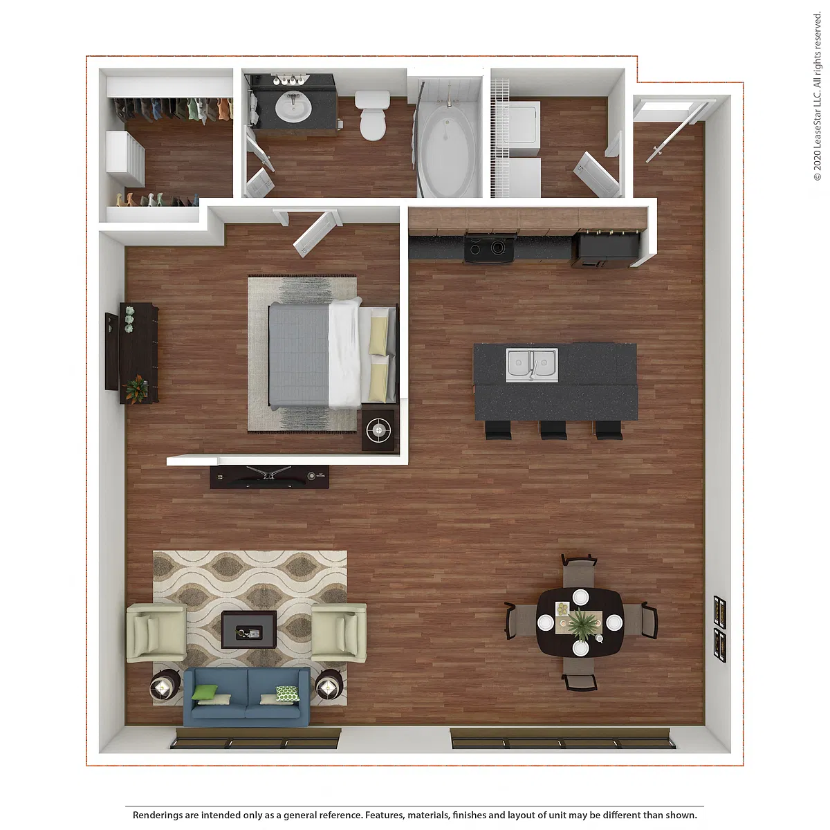 Floor plan A6 - Affordable 2