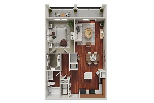 Floor plan A1R