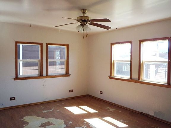 Family room with hardwood floors
