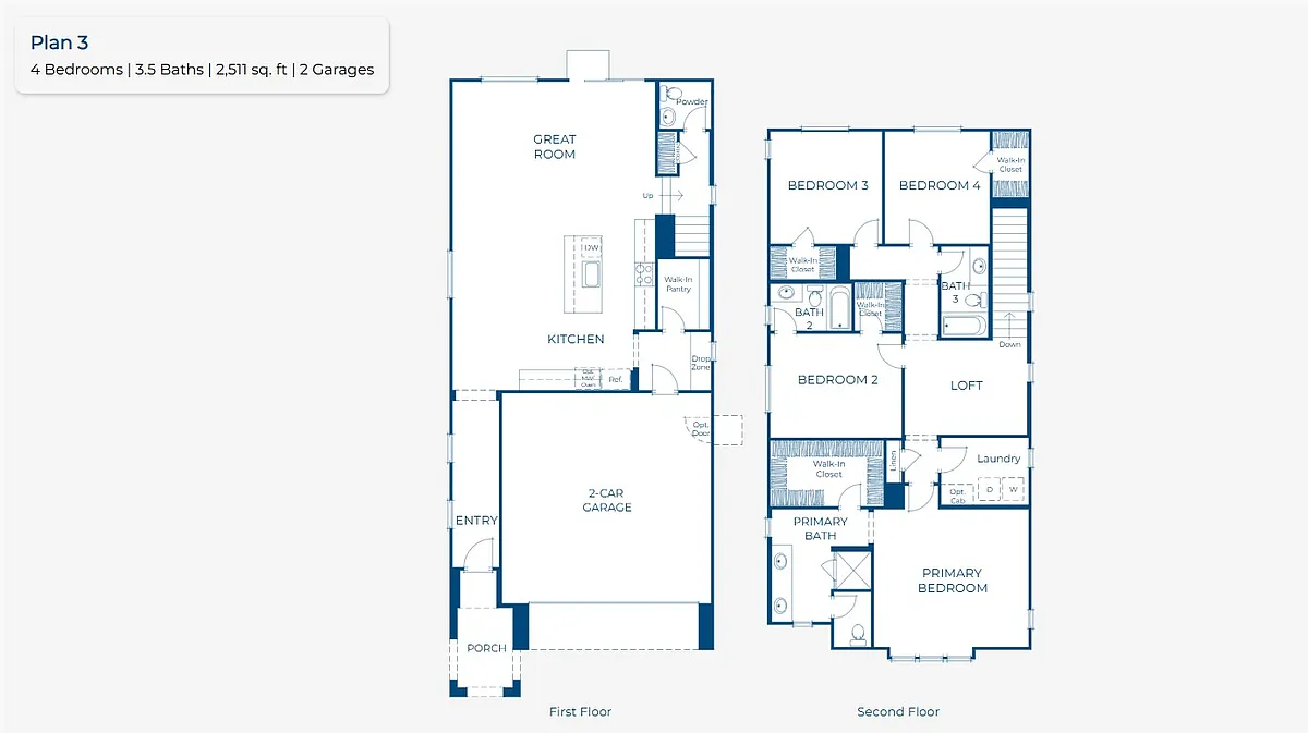 Floor Plan - 26408 N 24th Gln