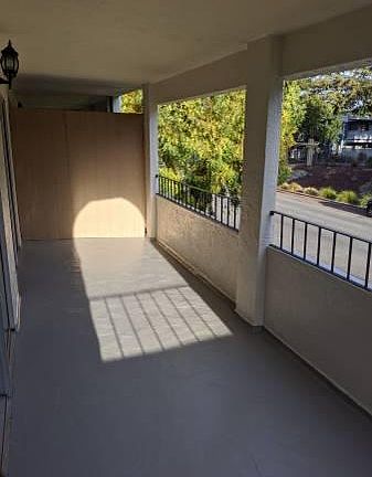 Huge balcony with lots of sunshine