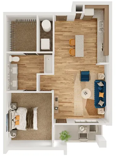 Floor plan HOU