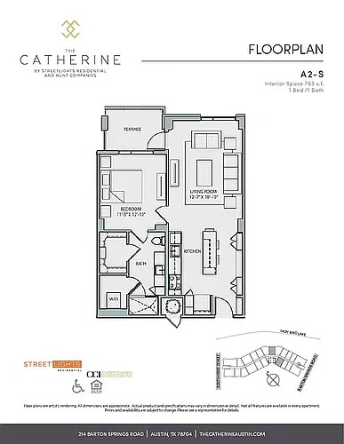 Floor plan A2s