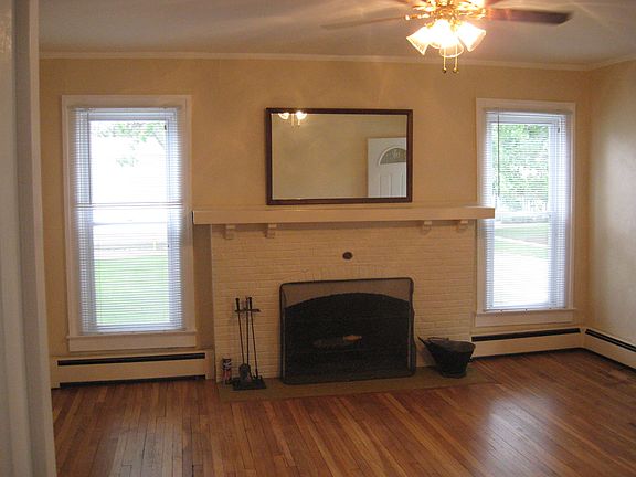living room fireplace