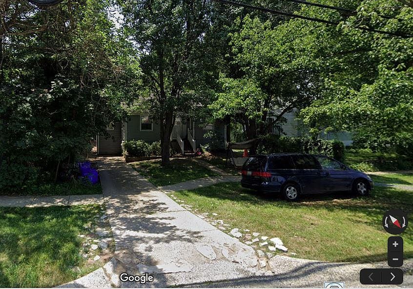 Cement driveway for exclusive tenant use
