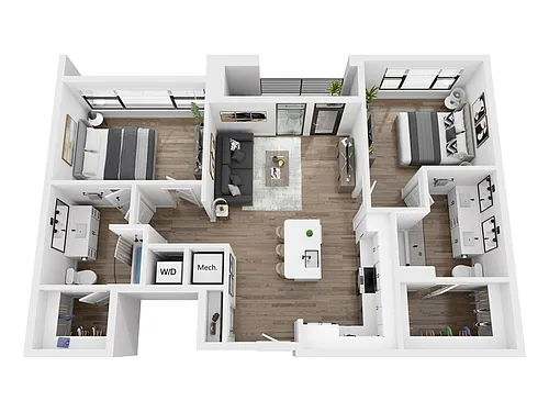 Floor plan Podium - A2