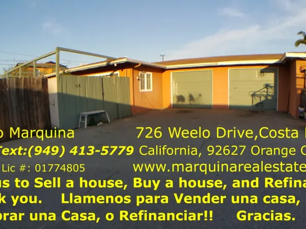 726 Weelo Dr, Costa Mesa, CA 92627
