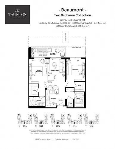 Floor plan Beaumont