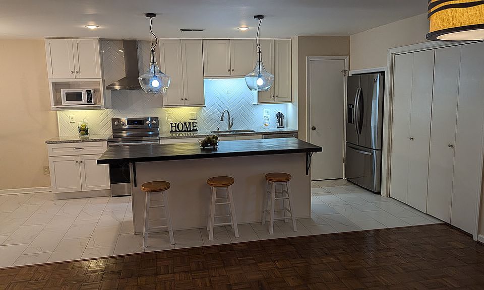 Updated open kitchen