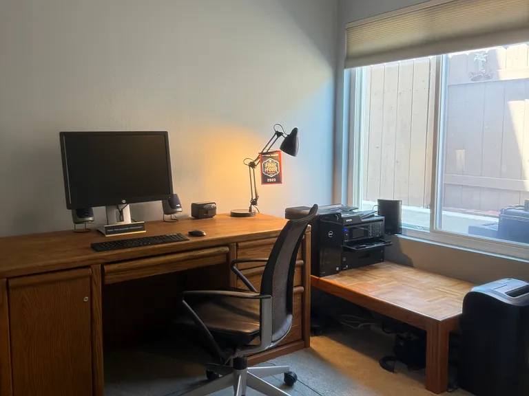 Downstairs bedroom/office