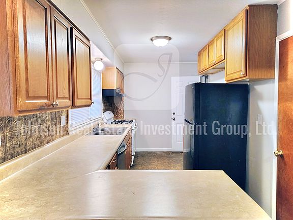 Large kitchen with island