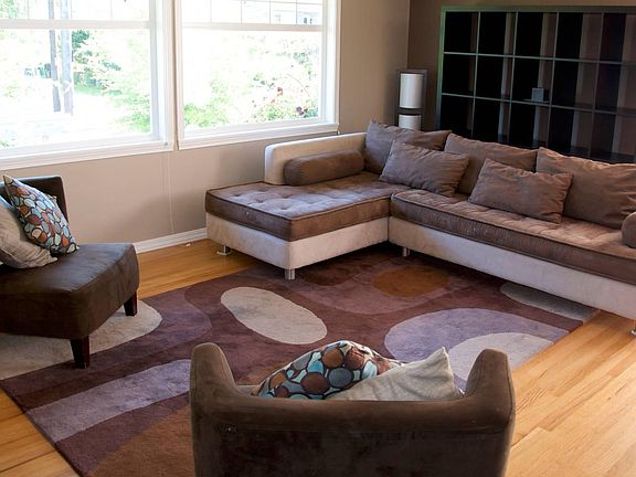 Bright, comfortable (open floor plan) Living Room with tons of natural light.
