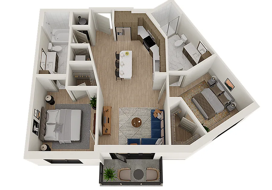Floor plan B1