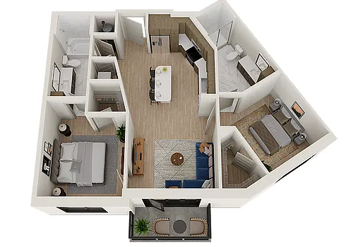 Floor plan B1