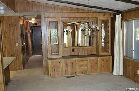 Nice built-in hutch of dining area at 5838 Deerpark.