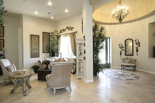 Living Room and Foyer