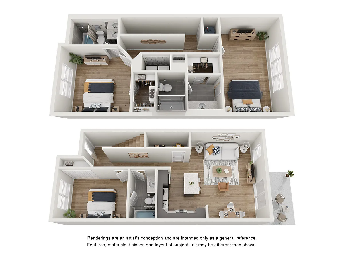 Floor plan C1-TH