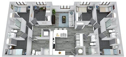 Floor plan 4x4 - Canyonlands