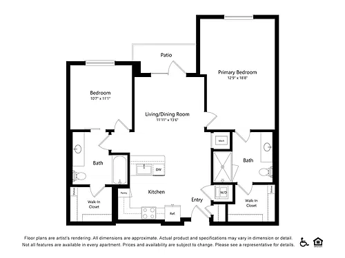 Floor plan 2x2D