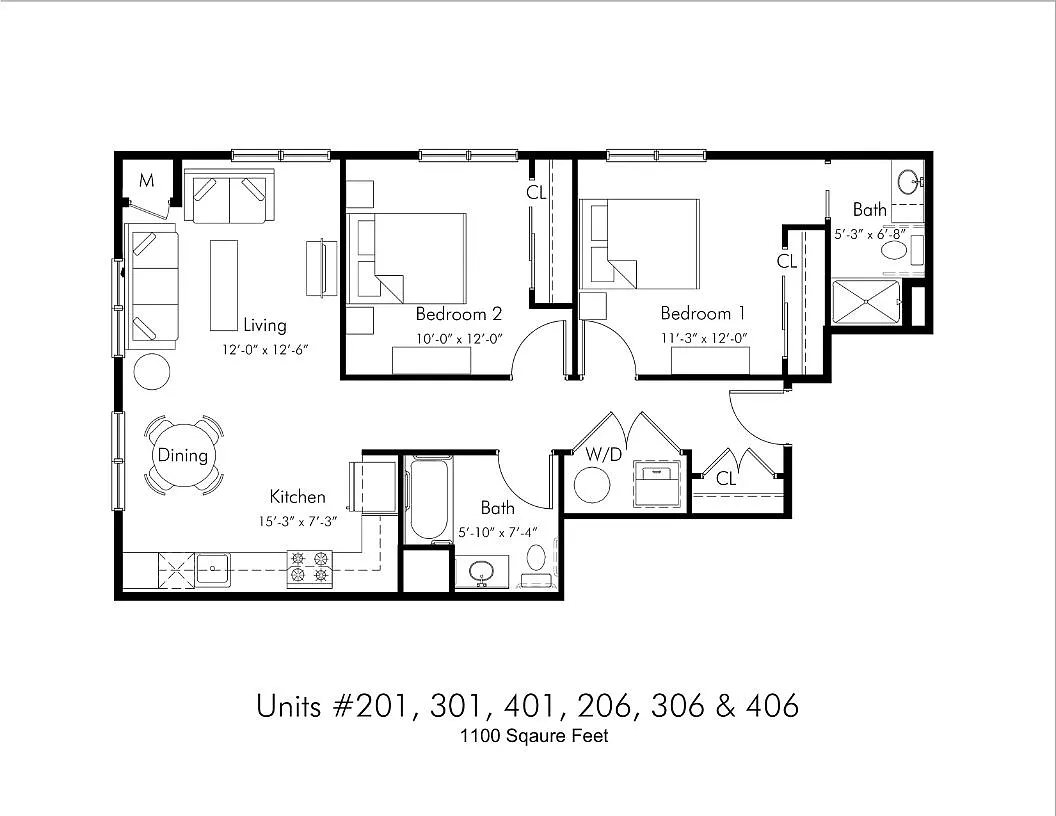 Floor plan 3 Floor Rear view