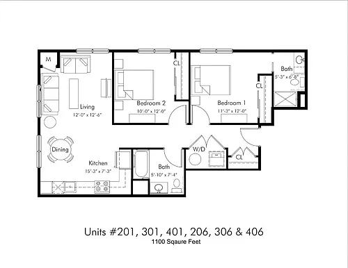 Floor plan 3 Floor Rear view