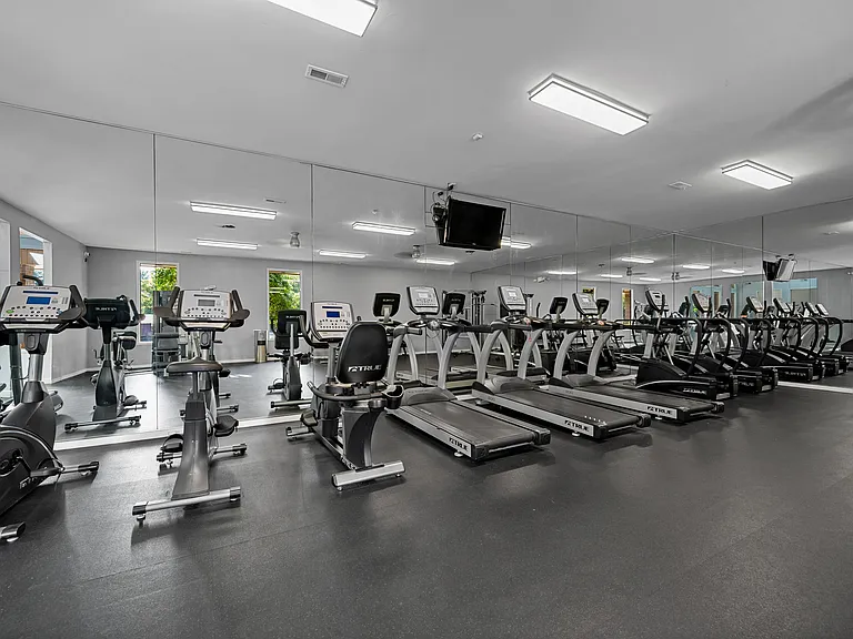 24 Hour Fitness Center at Lakeside Village Apartments in Clinton Township, MI