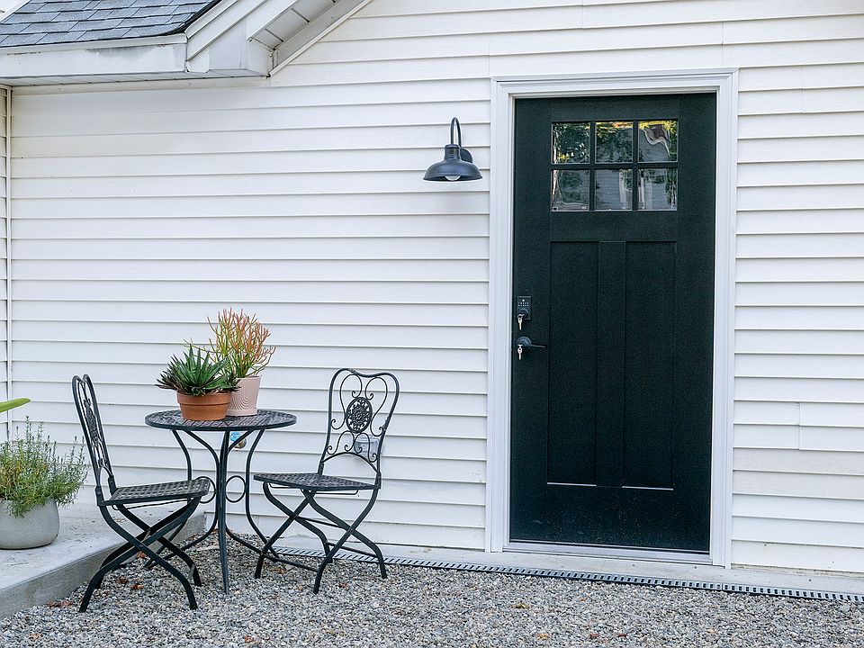 Sunny courtyard