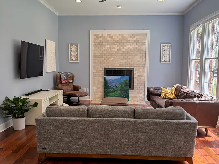 Living Room & Fire Place