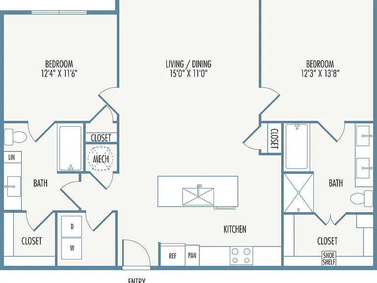 Tribute at the Rim Floor Plan B1 Tribute at the Rim Floor Plan B1