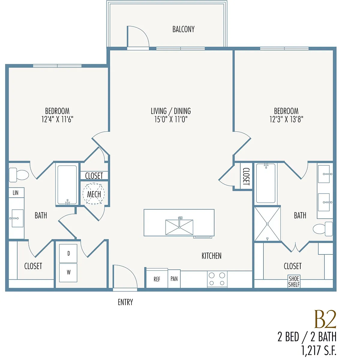Floor plan B1