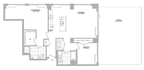Floor plan B8.3 -2x2