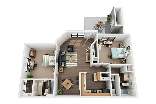 Floor plan The Carolina