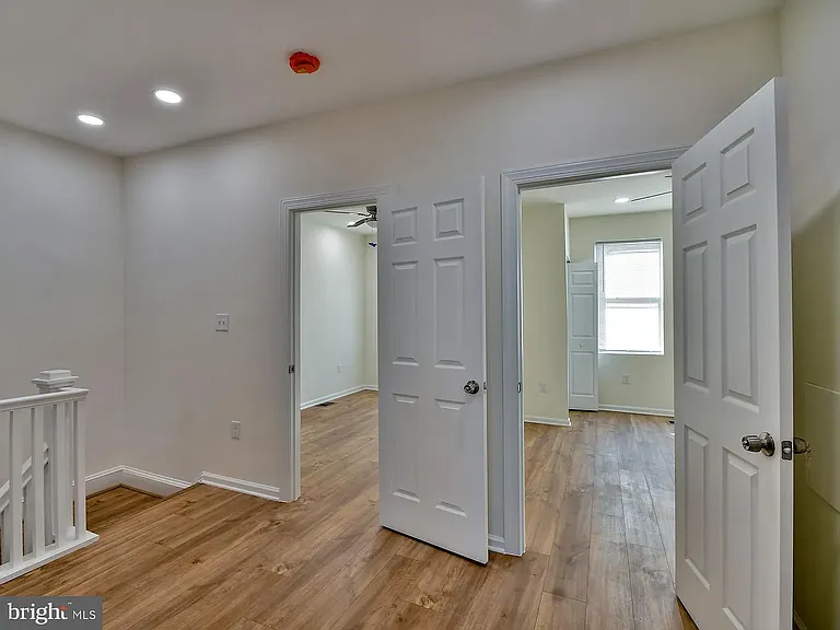 Hall into rooms