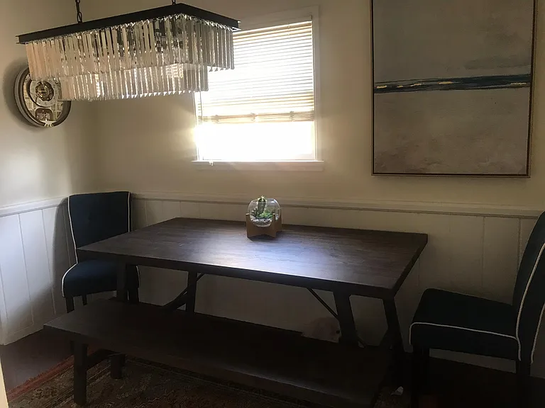 Separate dining room