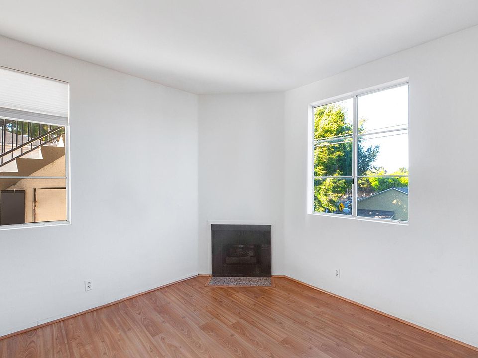 Living room fireplace