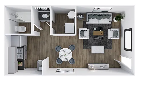 Floor plan Studio