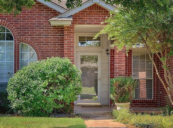 Welcoming front entrance