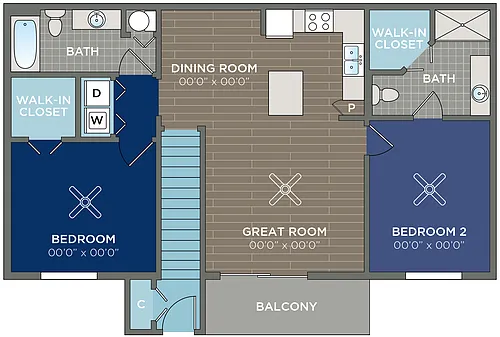 Floor plan Maya Bay
