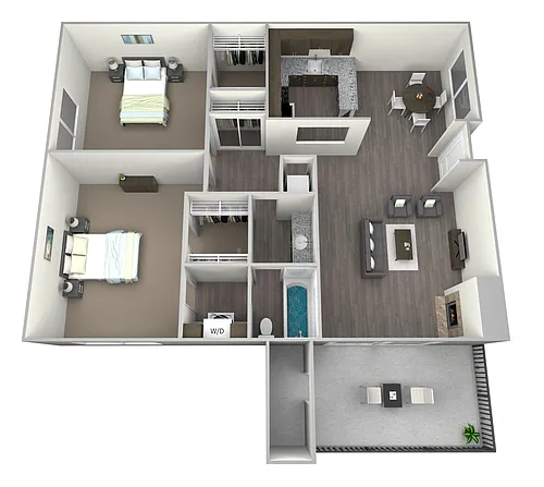 Floor plan The Palomino