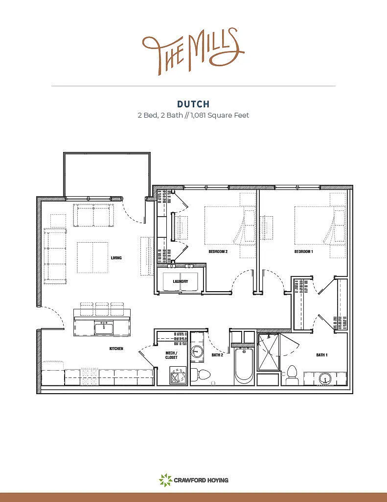Floor plan Dutch