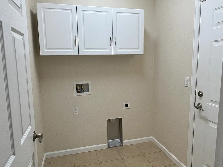Main floor laundry with access to garage