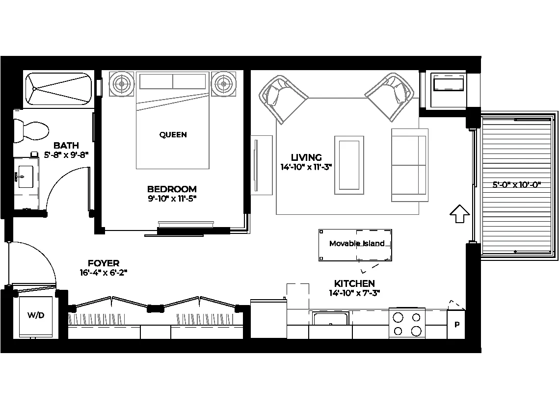 Floor plan Pear (S1)