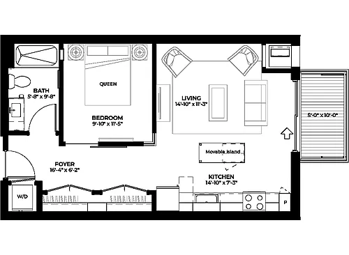 Floor plan Pear (S1)